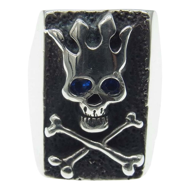 FLASHPOINT フラッシュポイント SKULL RING メキシカン スカル リング #24.5 シルバー系 24.5号【中古】