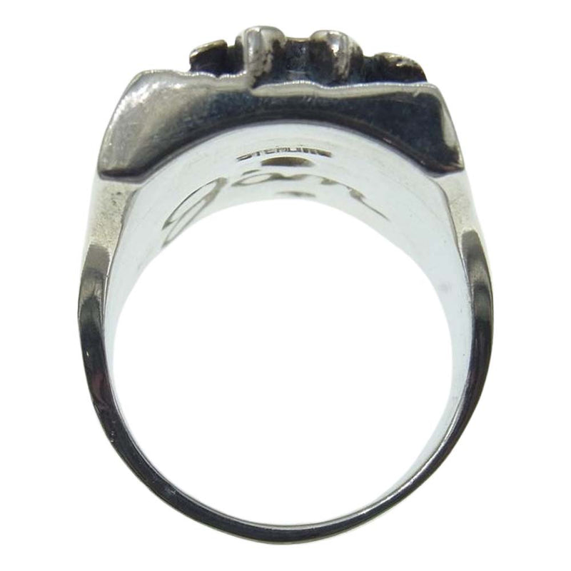 FLASHPOINT フラッシュポイント SKULL RING メキシカン スカル リング #24.5 シルバー系 24.5号【中古】