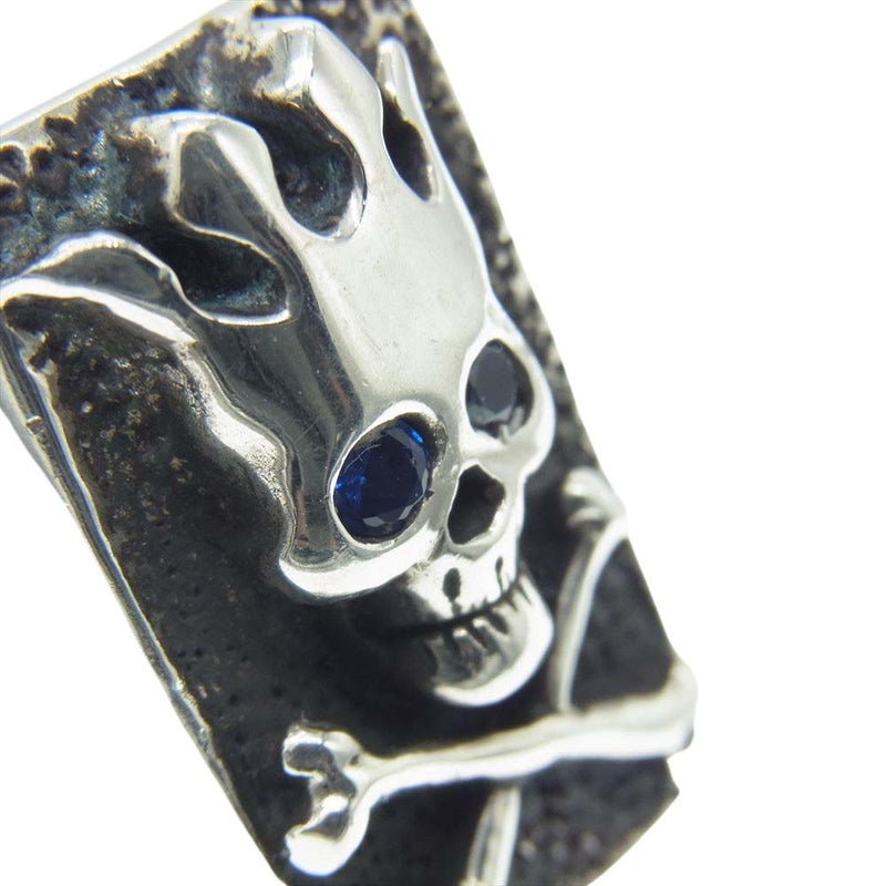 FLASHPOINT フラッシュポイント SKULL RING メキシカン スカル リング #24.5 シルバー系 24.5号【中古】