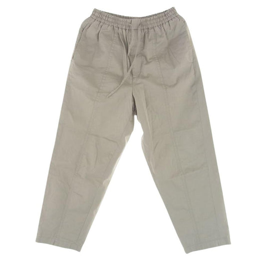 JIL SANDER ジルサンダー 21SS PR JM IM 0013 国内正規品 ドローコード コットン イージー パンツ ベージュ系 44【中古】