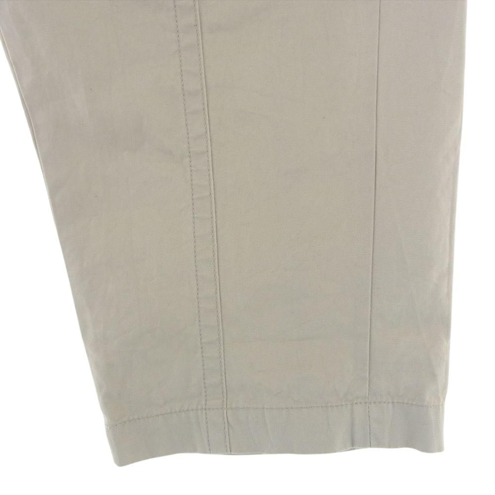 JIL SANDER ジルサンダー 21SS PR JM IM 0013 国内正規品 ドローコード コットン イージー パンツ ベージュ系 44【中古】