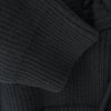 CELINE セリーヌ 22SS 2A53W489Q ARTIST BAJA JACQUARD RIBBED WOOL HOODIE エディスリマン バハ ジャカード リブ ウール オーバーサイズ ニット パーカー ブラック系 XS【中古】