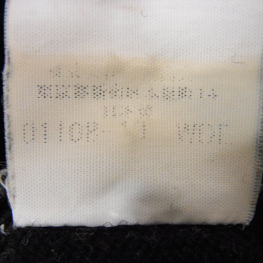BURBERRY LONDON バーバリー ロンドン BBT32-709-09 刺繍 ロゴ ハーフジップ ウール 長袖 ニット  ブラック系 L【中古】