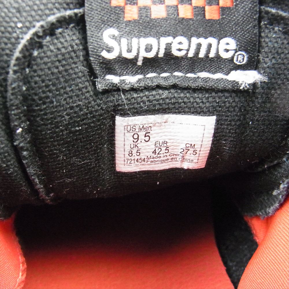 Supreme シュプリーム 23SS × Vans Dollar Skate Grosso Mid Pink バンズ ドル スケート グロッソ ミッド ピンク スニーカー マルチカラー系 27.5cm【中古】