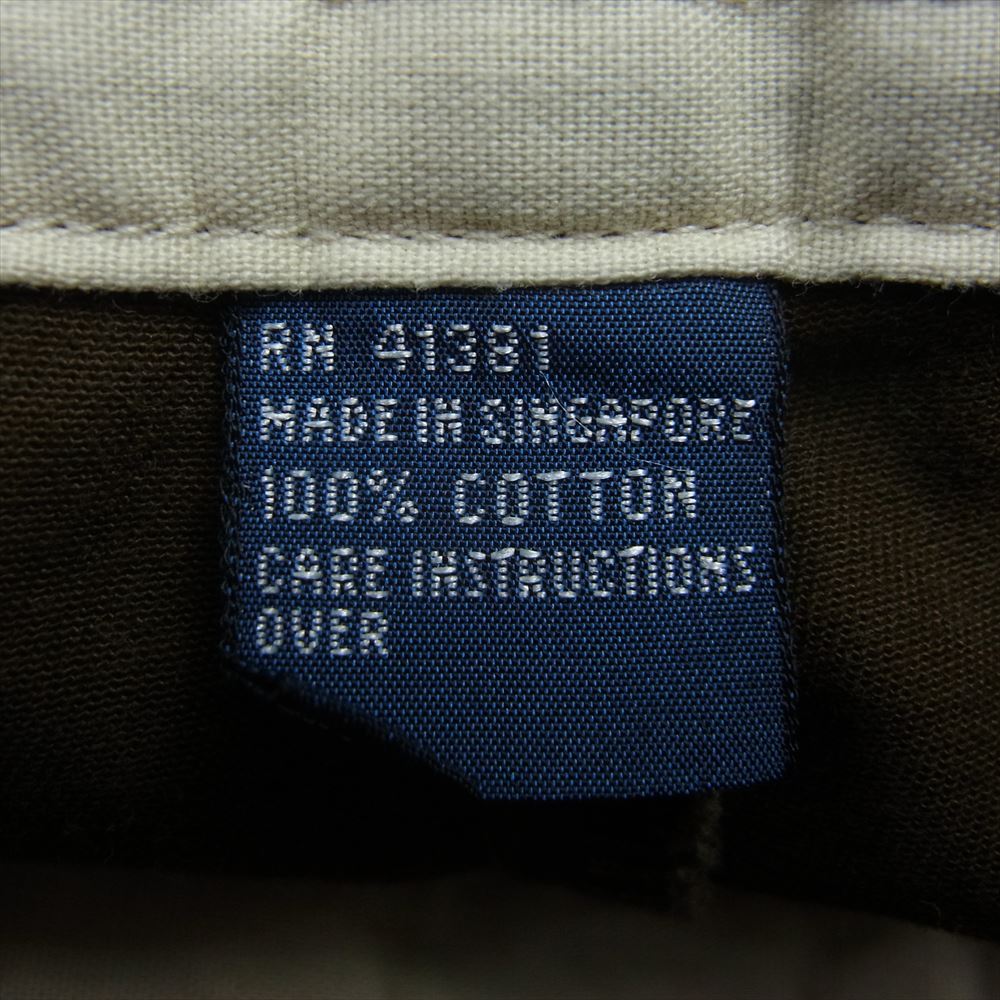 POLO RALPH LAUREN ポロ・ラルフローレン コットン ストレート パンツ ブラウン系 36×32【中古】