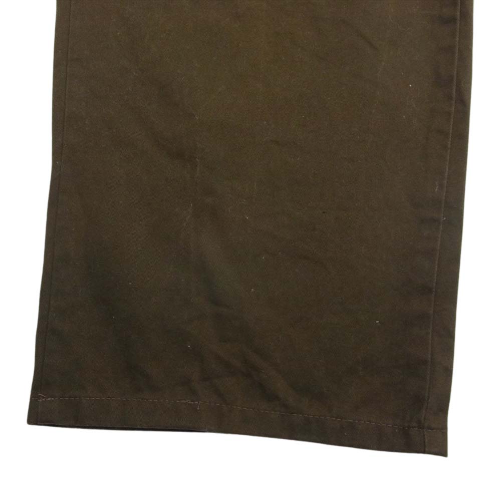 POLO RALPH LAUREN ポロ・ラルフローレン コットン ストレート パンツ ブラウン系 36×32【中古】