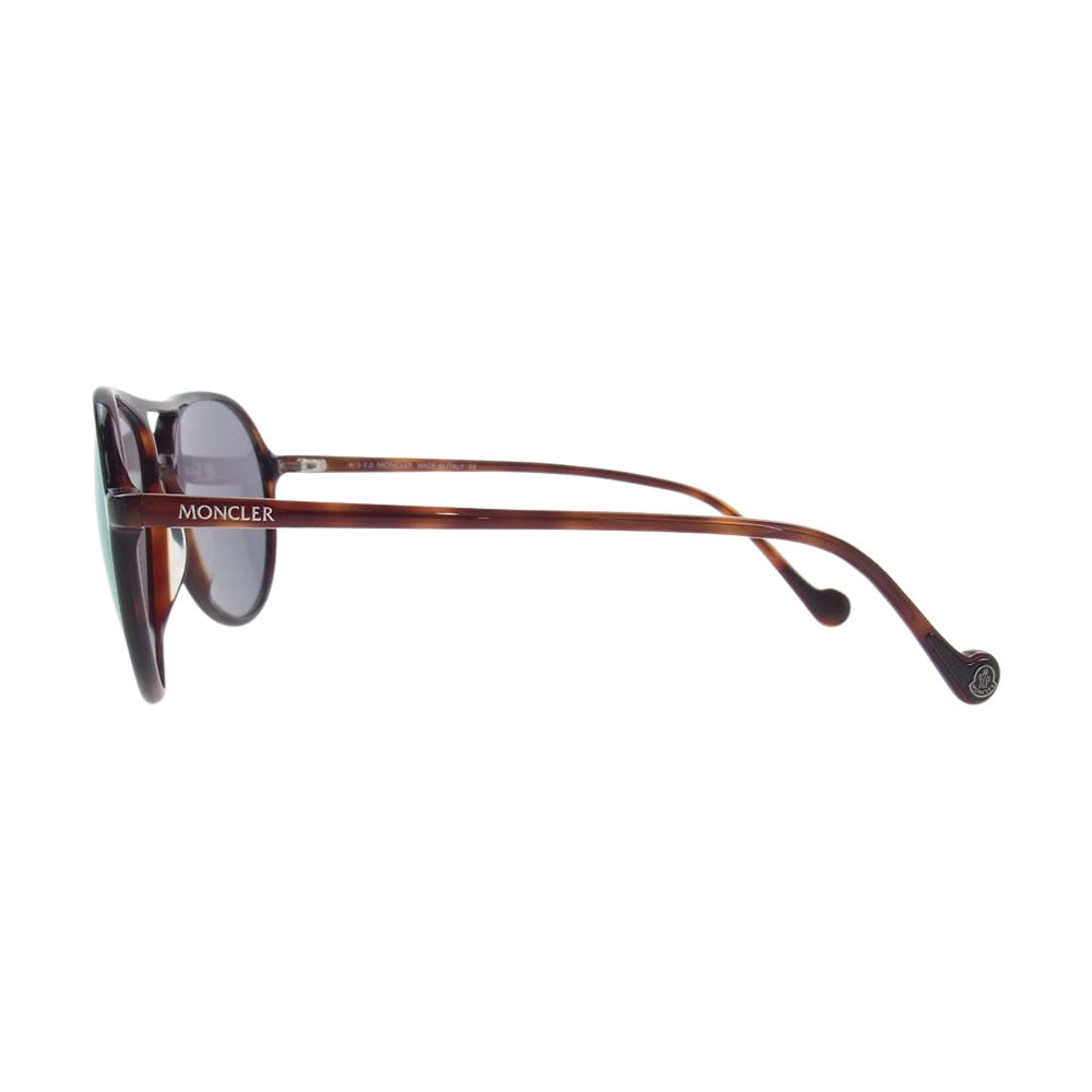 MONCLER モンクレール ML0151 ACETATE SUNGLASSES ティアドロップ サングラス アイウェア ブラック系【中古】
