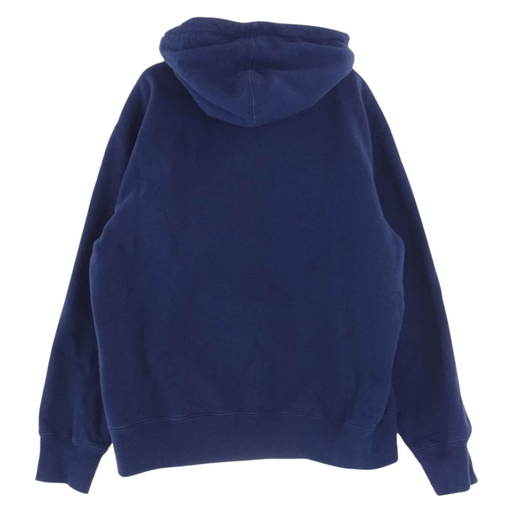 Supreme シュプリーム 20AW Pearl Hooded Sweatshirt フェルメール フーデット スウェットシャツ パーカー フーディ ネイビー系 S【中古】