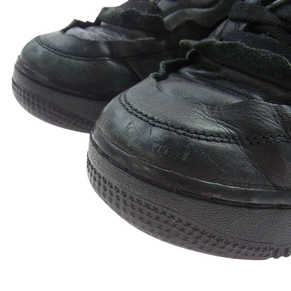COMME des GARCONS コムデギャルソン DC3601-001 × NIKE AIR FORCE 1 AF1 MID BLACK ナイキ エアフォース1 ミッド スニーカー ブラック系 24cm【中古】