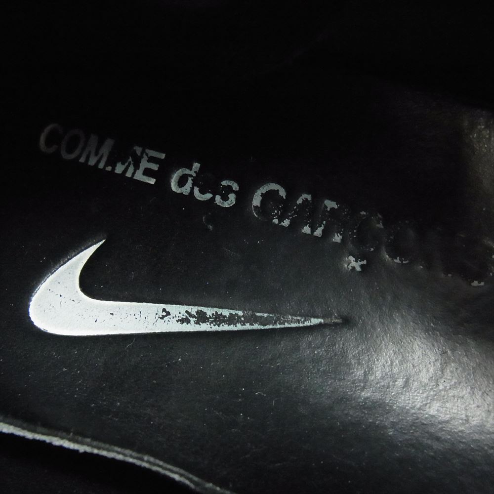 COMME des GARCONS コムデギャルソン DC3601-001 × NIKE AIR FORCE 1 AF1 MID BLACK ナイキ エアフォース1 ミッド スニーカー ブラック系 24cm【中古】