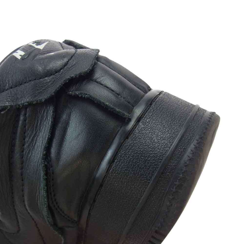 COMME des GARCONS コムデギャルソン DC3601-001 × NIKE AIR FORCE 1 AF1 MID BLACK ナイキ エアフォース1 ミッド スニーカー ブラック系 24cm【中古】