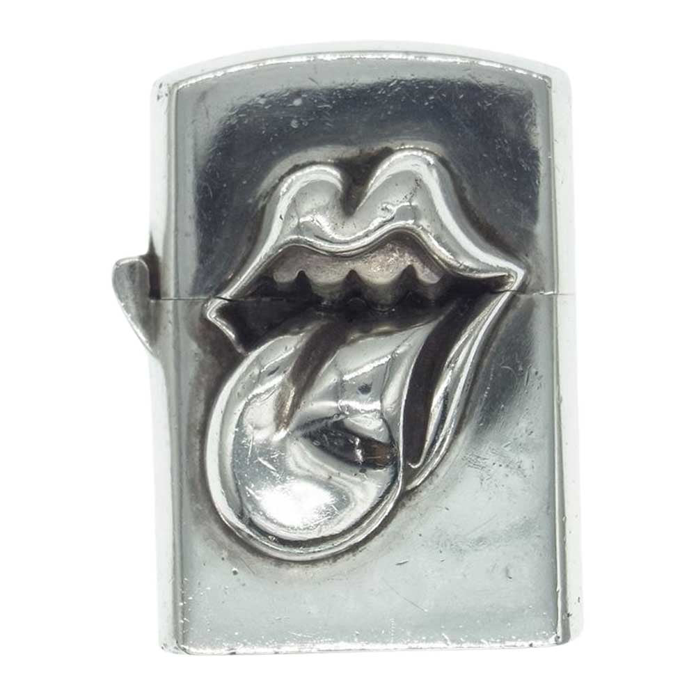 CHROME HEARTS クロムハーツ（原本無） L＆T ZIPPO LIGHTER ジッポ ライター リップ＆タン リップアンドタン シルバー系【中古】