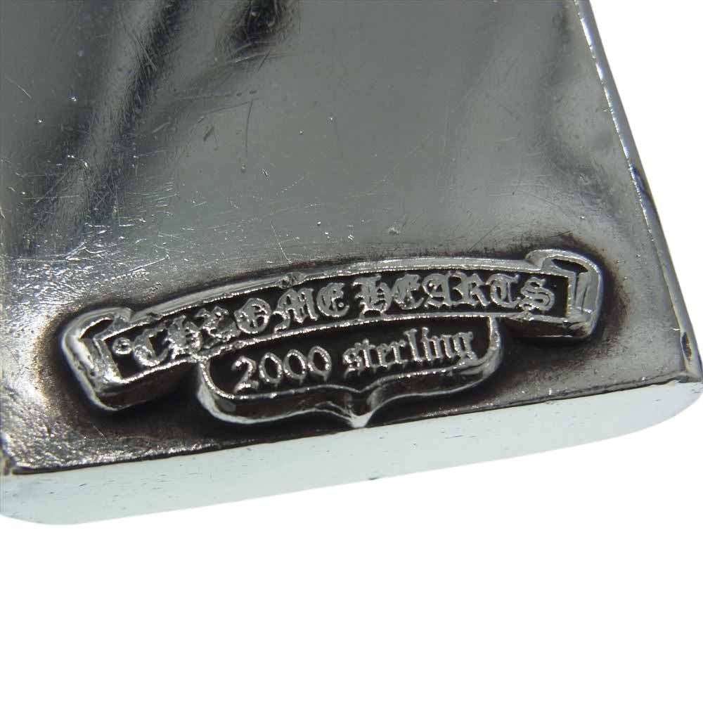 CHROME HEARTS クロムハーツ（原本無） L＆T ZIPPO LIGHTER ジッポ ライター リップ＆タン リップアンドタン シルバー系【中古】