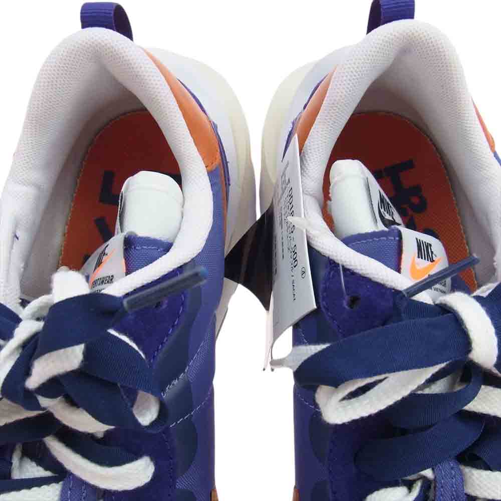 NIKE ナイキ DD1875-500 × SACAI VAPOR WAFFLE DARK IRIS サカイ ヴェイパー ワッフル スニーカー パープル系 27cm【新古品】【未使用】【中古】