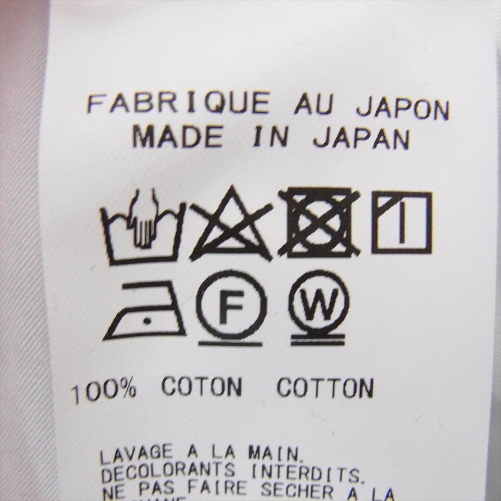 Yohji Yamamoto POUR HOMME ヨウジヤマモトプールオム 20AW HR-B30-053 前身切替 コットンブロード 長袖 シャツ ブラウス ホワイト系 2【中古】