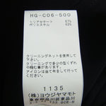 Yohji Yamamoto POUR HOMME ヨウジヤマモトプールオム 22ss look11 HG-C06-500 後ろギャザー オーバーサイズ ステンカラーコート ブラック系 1【中古】