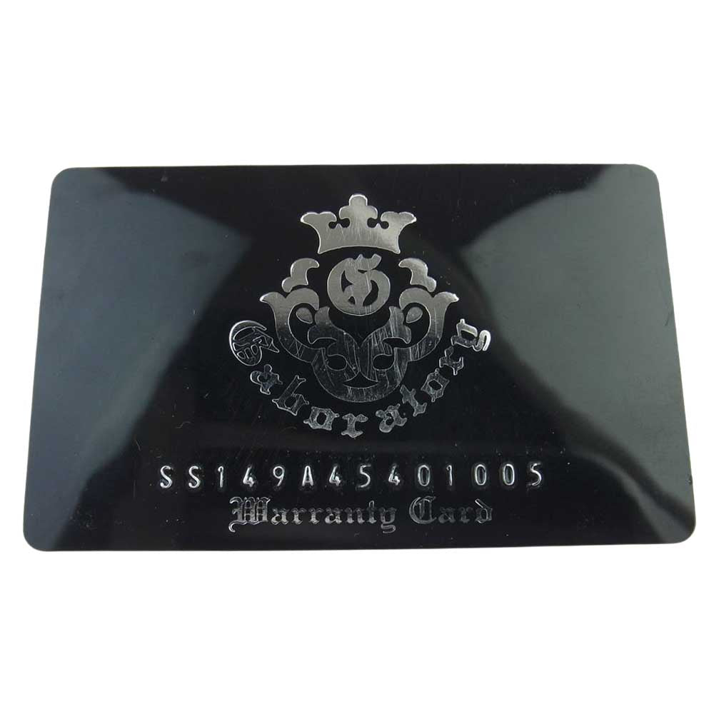 GABOR ガボール Gaboratory ガボラトリー マリア 宝石鑑別書付属 Single skull pendant シングル スカル ペンダント ハッピースカル ダイヤカスタム ペンダントトップ シルバー系【中古】