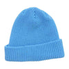 Supreme シュプリーム 21AW Loose Gauge Beanie ルーズ ゲージ ビーニー ロゴ刺繍 ニット キャップ 帽子 ライトブルー系【中古】