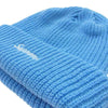 Supreme シュプリーム 21AW Loose Gauge Beanie ルーズ ゲージ ビーニー ロゴ刺繍 ニット キャップ 帽子 ライトブルー系【中古】
