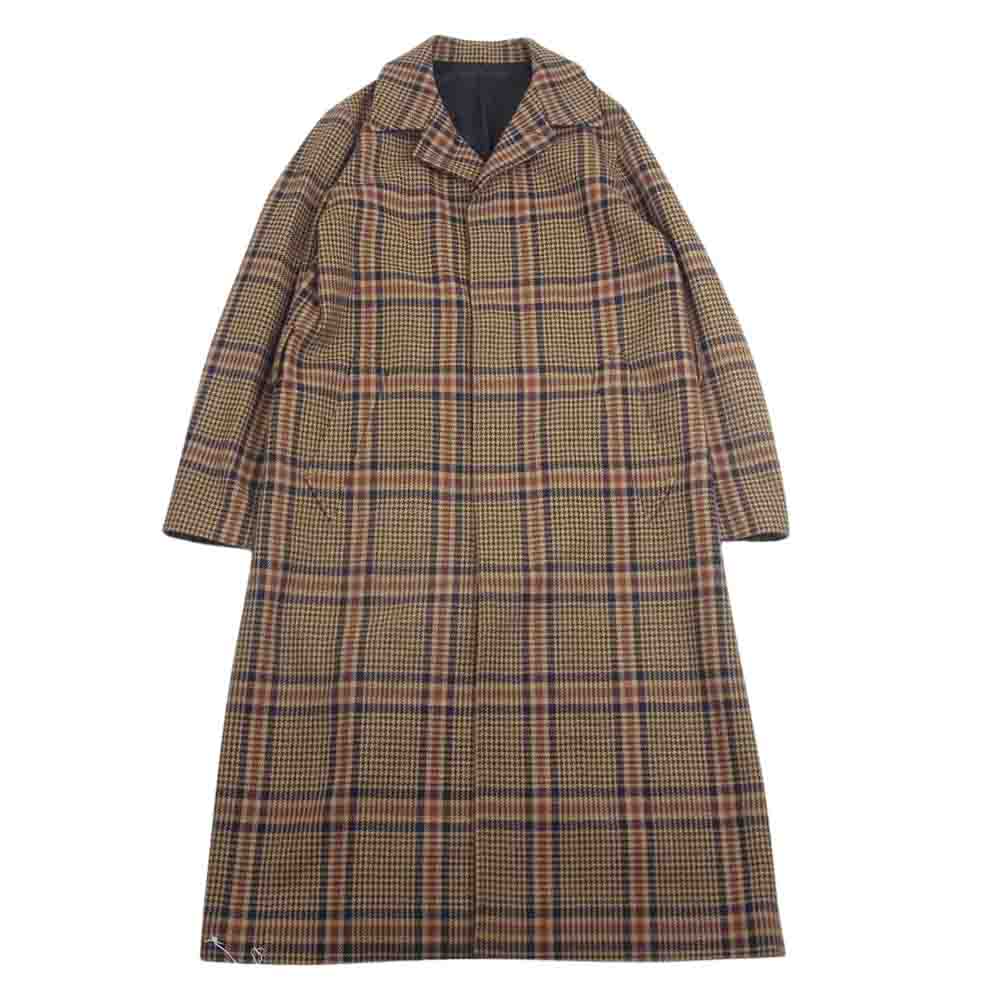 アミアレクサンドルマテュッシ 17AW H17M002.214 LONG BELTED COAT ガンクラブチェック ベルテッド コート マルチカラー系 44【中古】