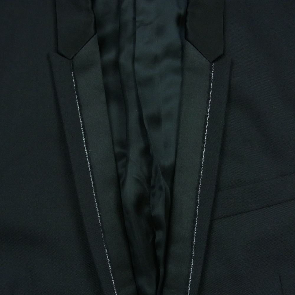 DIOR HOMME ディオールオム 12SS 263C295S0687 クリスヴァンアッシュ期 スモーキング 1B テーラード ジャケット ブラック系 46【中古】