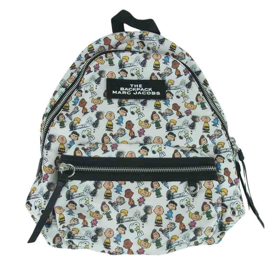MARC JACOBS マークジェイコブス スヌーピー リュック バックパック ベトナム製 ホワイト系【中古】