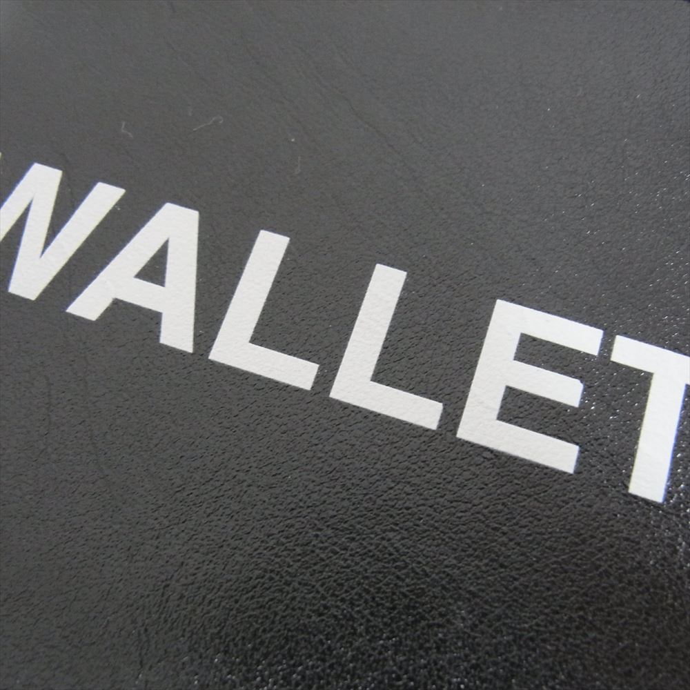 OFF-WHITE オフホワイト OMNC013E19853058 VIRGIL ABLOH ヴァージルアブロー ウォレットチェーン付き コインケース カードケース ミニ財布 ブラック系【中古】