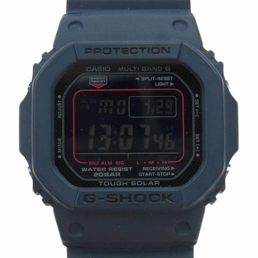 CASIO G-SHOCK カシオ ジーショック GW-M5610U-2JF DIGITAL 5600 SERIES デジタル タフソーラー 腕時計 ウォッチ ネイビー系【美品】【中古】