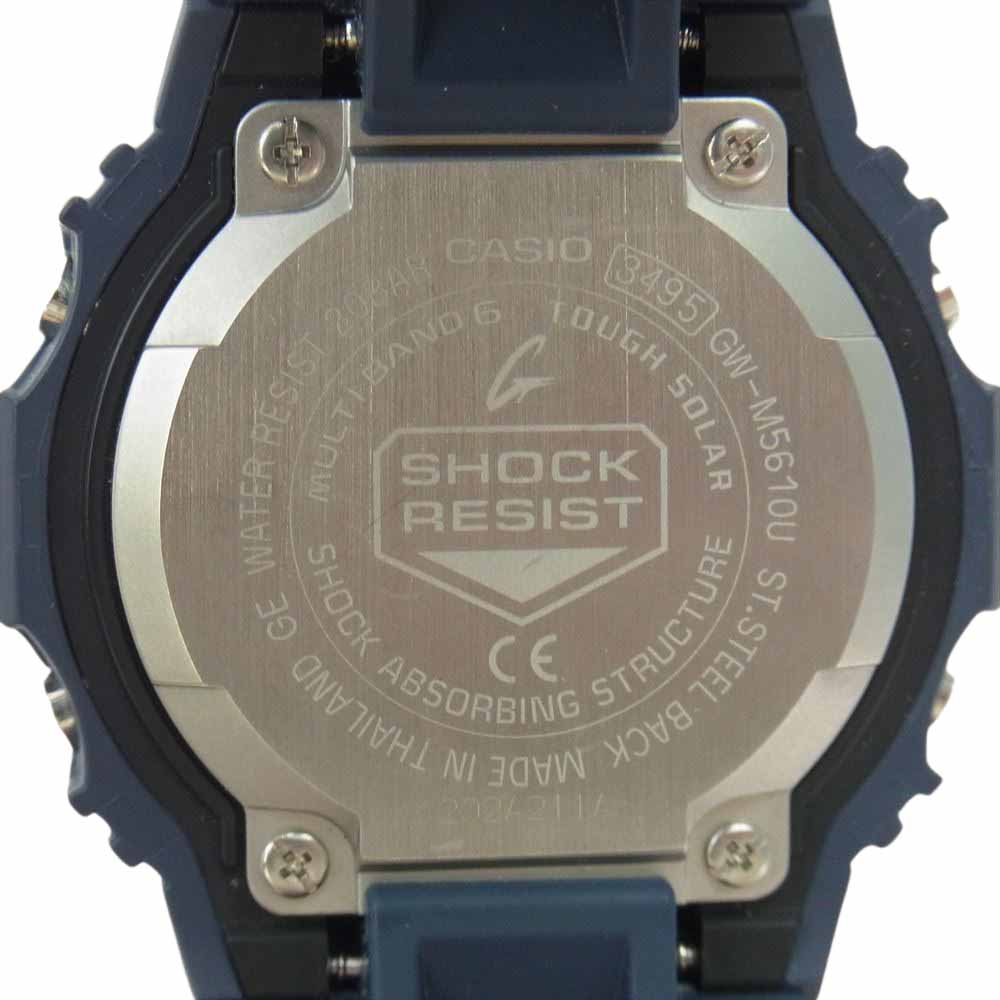 CASIO G-SHOCK カシオ ジーショック GW-M5610U-2JF DIGITAL 5600 SERIES デジタル タフソーラー 腕時計 ウォッチ ネイビー系【美品】【中古】
