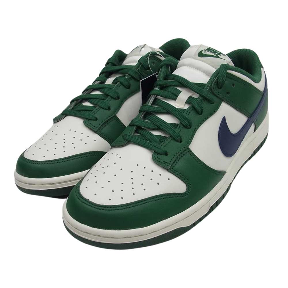 NIKE ナイキ DD1503-300 WMNS Dunk Low Gorge Green ウィメンズ ダンク ロー ゴージグリーン グリーン系 ホワイト系 US12 29cm【新古品】【未使用】【中古】