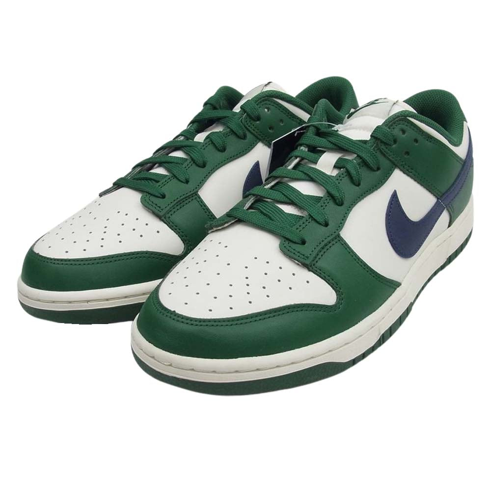 NIKE ナイキ DD1503-300 WMNS Dunk Low Gorge Green ウィメンズ ダンク ロー ゴージグリーン グリーン系 ホワイト系 US12 29cm【新古品】【未使用】【中古】