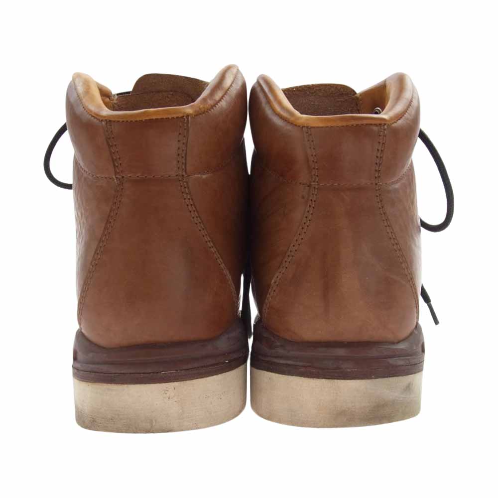 VISVIM ビズビム EIGER BOOTS-FOLK レザー マウンテン ブーツ ブラウン系 US9.5インチ【中古】