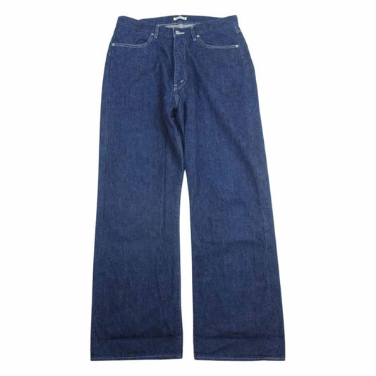 AURALEE オーラリー 22SS A22SP02SD SELVEDGE LIGHT DENIM PANTS ライトオンス デニム パンツ ジーンズ インディゴブルー系 4【中古】