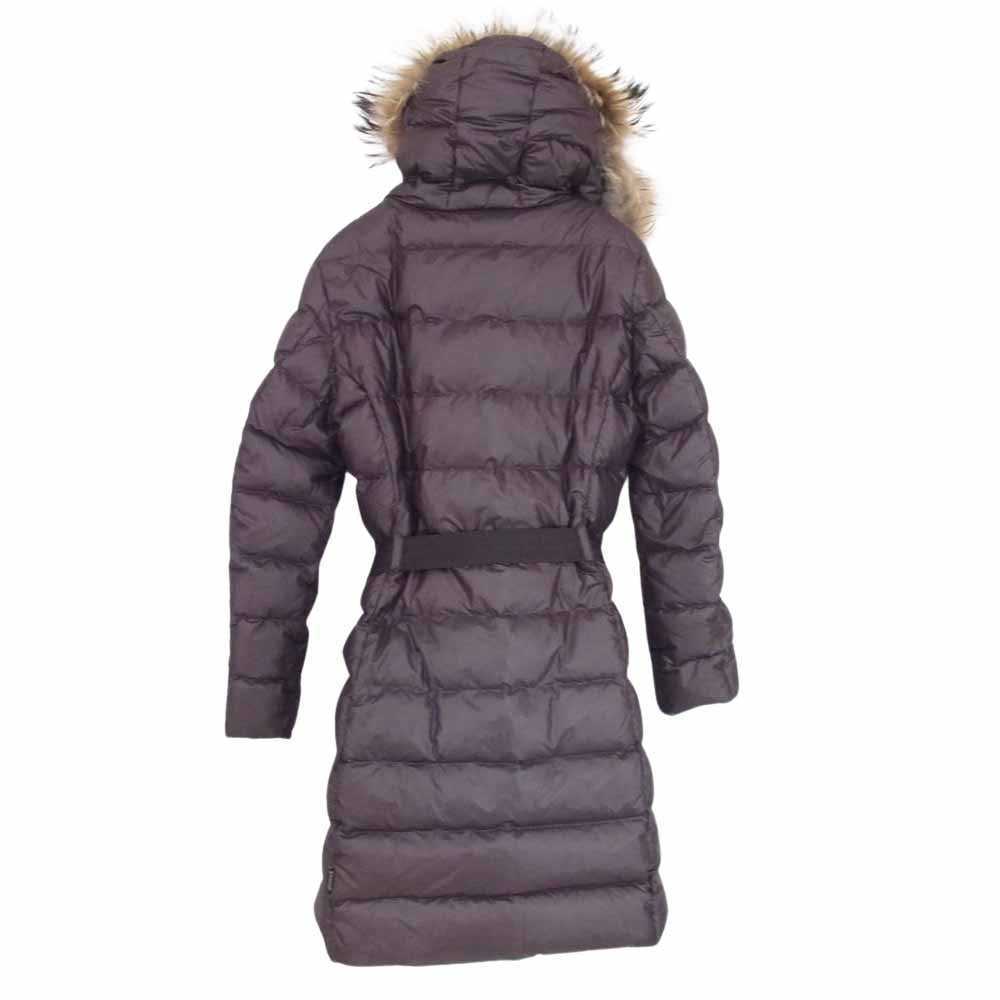 MONCLER モンクレール 22093499902054000 NANTESFUR GIUBBOTTO ダウン コート ブラウン系 1【中古】