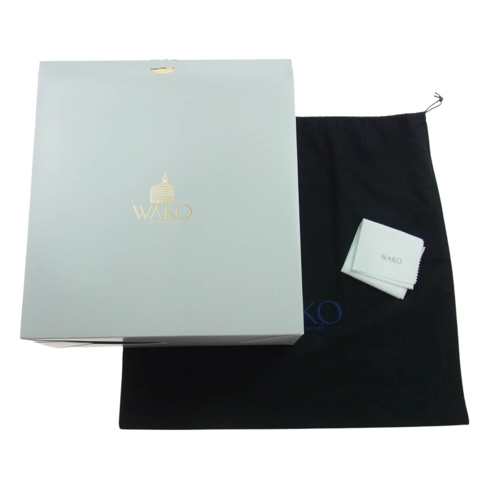 WAKO ワコー sac 2way サック ハンドバッグ ショルダーバッグ ブラック系【中古】