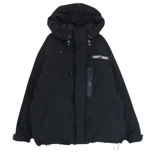 schott ショット JEANASIS ジーナシス 別注 JS071147US ダウン ジャケット ブラック系 F【中古】