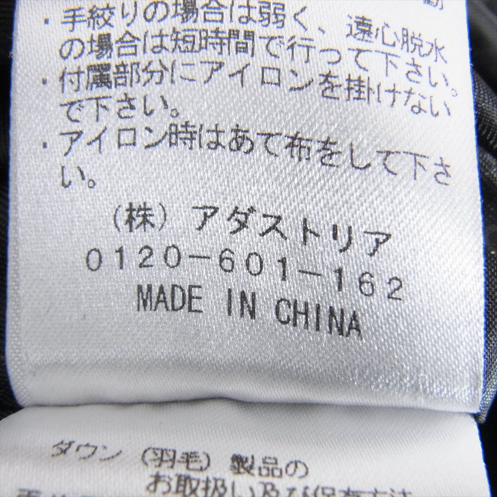 schott ショット JEANASIS ジーナシス 別注 JS071147US ダウン ジャケット ブラック系 F【中古】