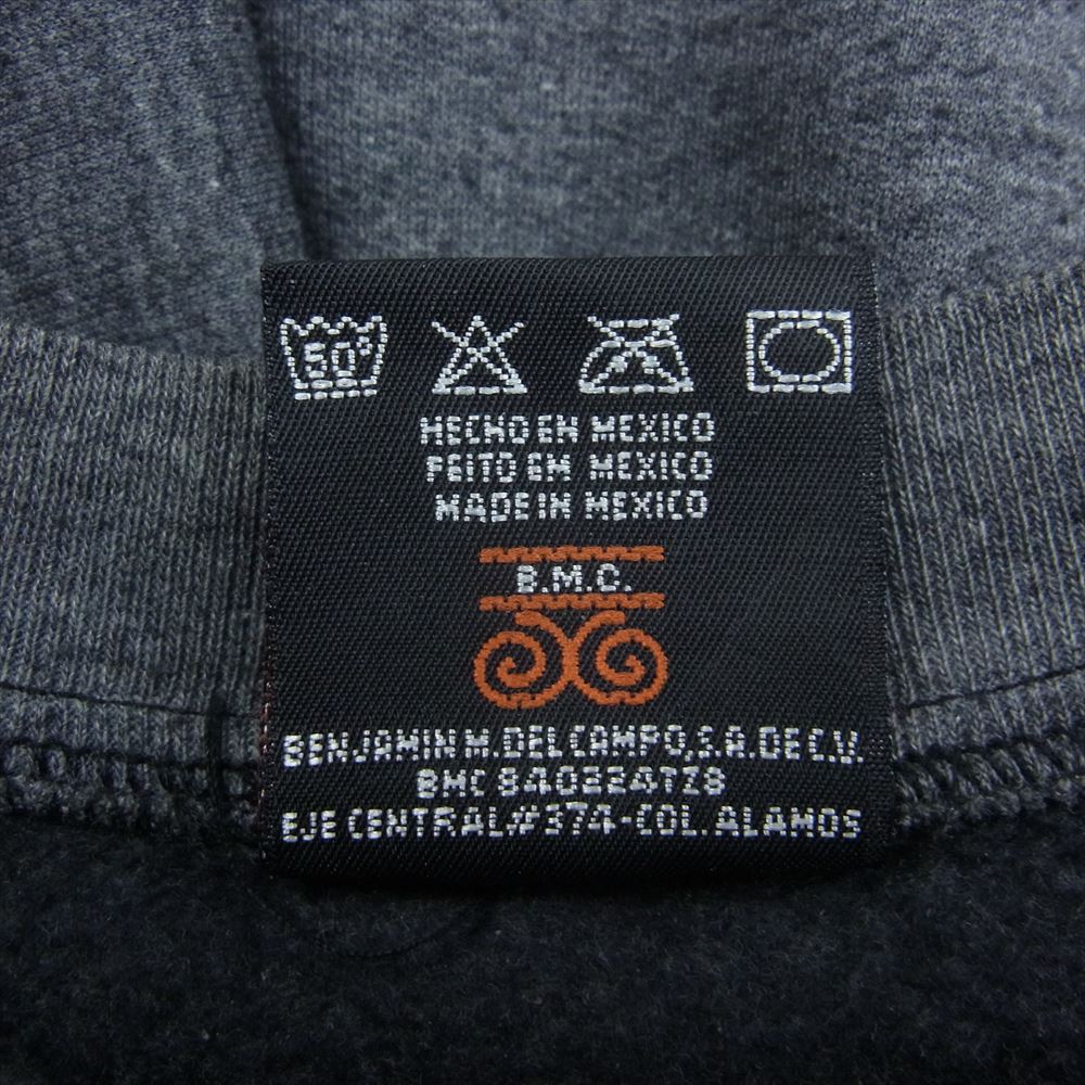 HARLEY DAVIDSON ハーレーダビッドソン 90s CANCUN カンクン 刺繍 スウェット トレーナー グレー系 S【中古】