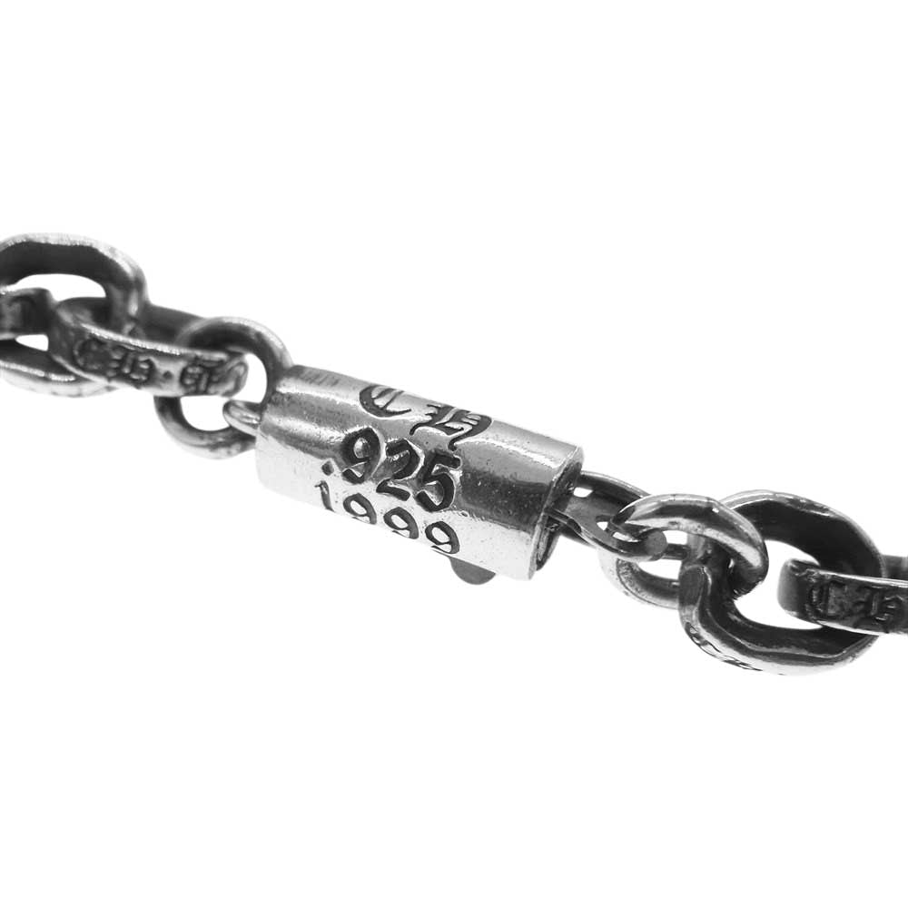 CHROME HEARTS クロムハーツ（原本無） PAPER CHAIN 24 ペーパーチェーン ネックレス 24インチ シルバー系【中古】