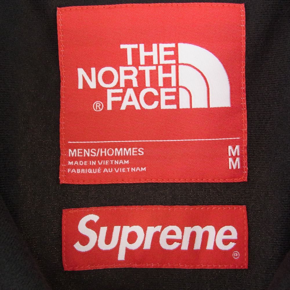 Supreme シュプリーム 18SS × The North Metallic Mountain Parka ノースフェイス メタリック マウンテン パーカー ジャケット ゴールド系 ブラック系 USA:M【新古品】【未使用】【中古】