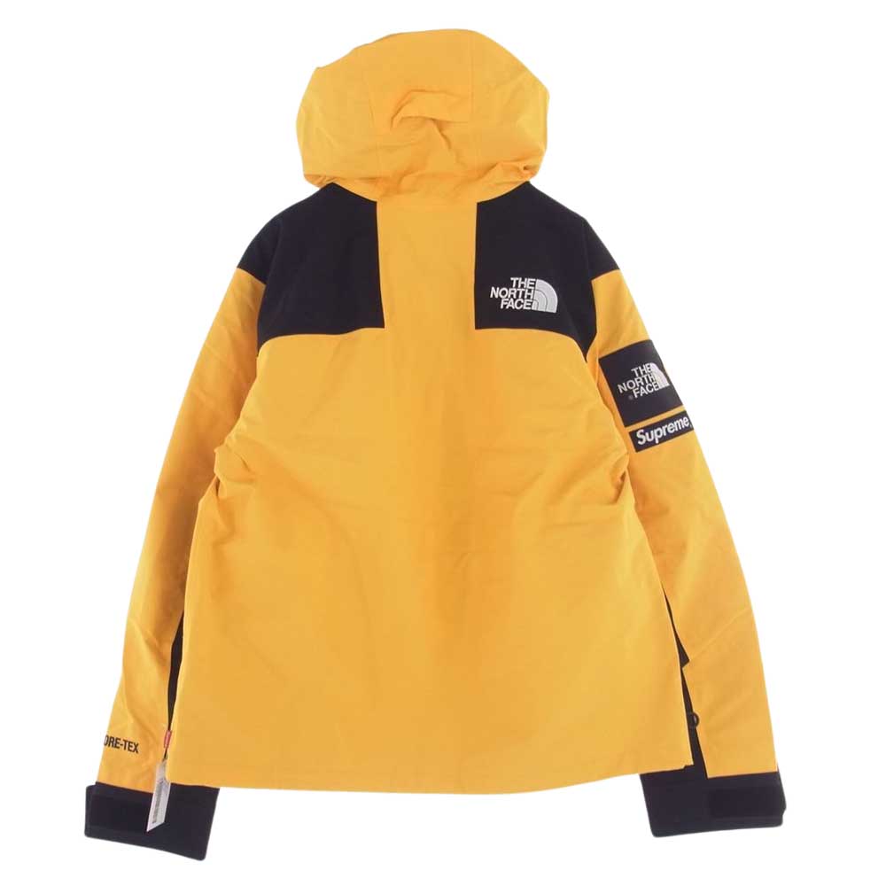 Supreme シュプリーム 19SS NP11901I × The North Face Arc Logo Mountain Parka ノースフェイス アーチ ロゴ マウンテン パーカー ジャケット イエロー系 ブラック系 USA:M【新古品】【未使用】【中古】