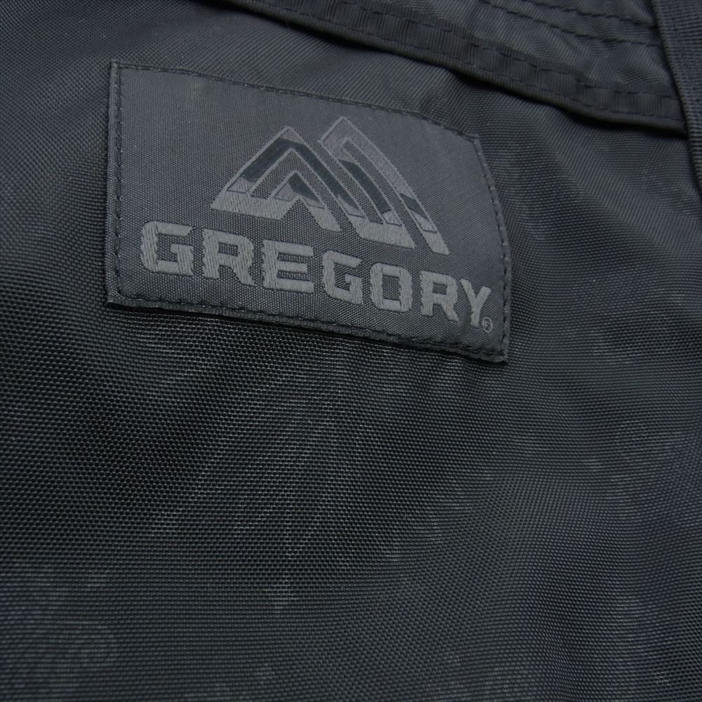 GREGORY グレゴリー × Let It Ride × nano universe レットイットライド ナノユニバース トリプルコラボ ナイロン トートバッグ ブラック系【中古】