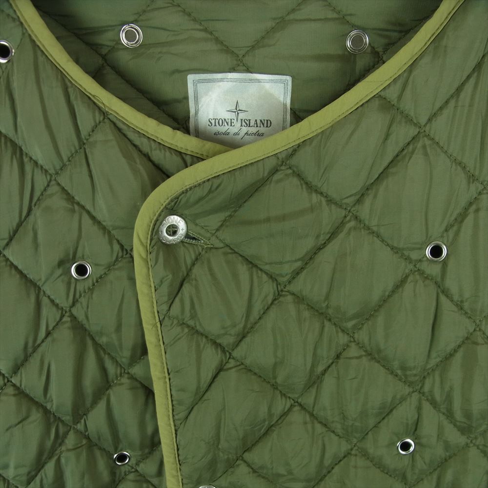 STONE ISLAND ストーンアイランド 初期 80～90s マッシモ・オスティ c.p.companyタグ 066G9001 ICE JACKET キルティング ライナー ジャケット カーキ系 L【中古】