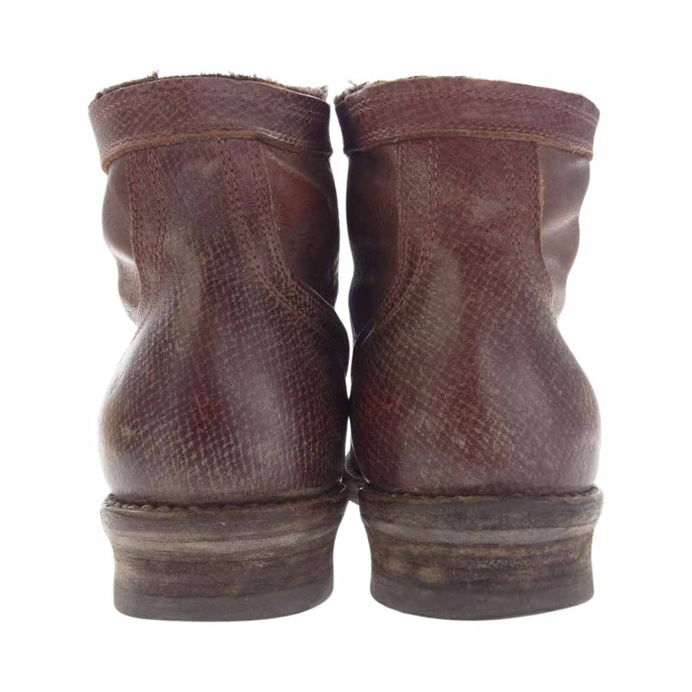 VISVIM ビズビム 22AW 0222902002002 ICT LAFAYETTE BOOTS 泥染め加工 ラファイエット ブーツ　 ブラウン系 US 8.5【中古】