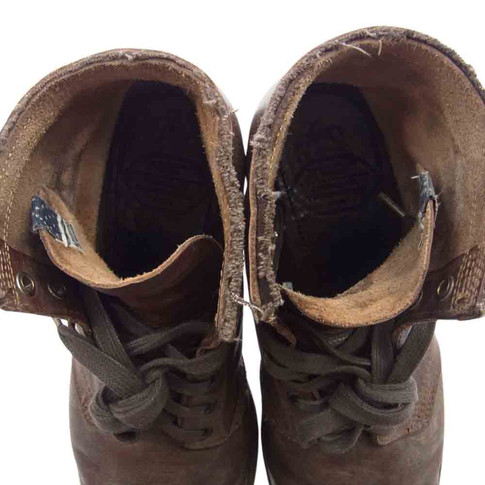 VISVIM ビズビム 22AW 0222902002002 ICT LAFAYETTE BOOTS 泥染め加工 ラファイエット ブーツ　 ブラウン系 US 8.5【中古】