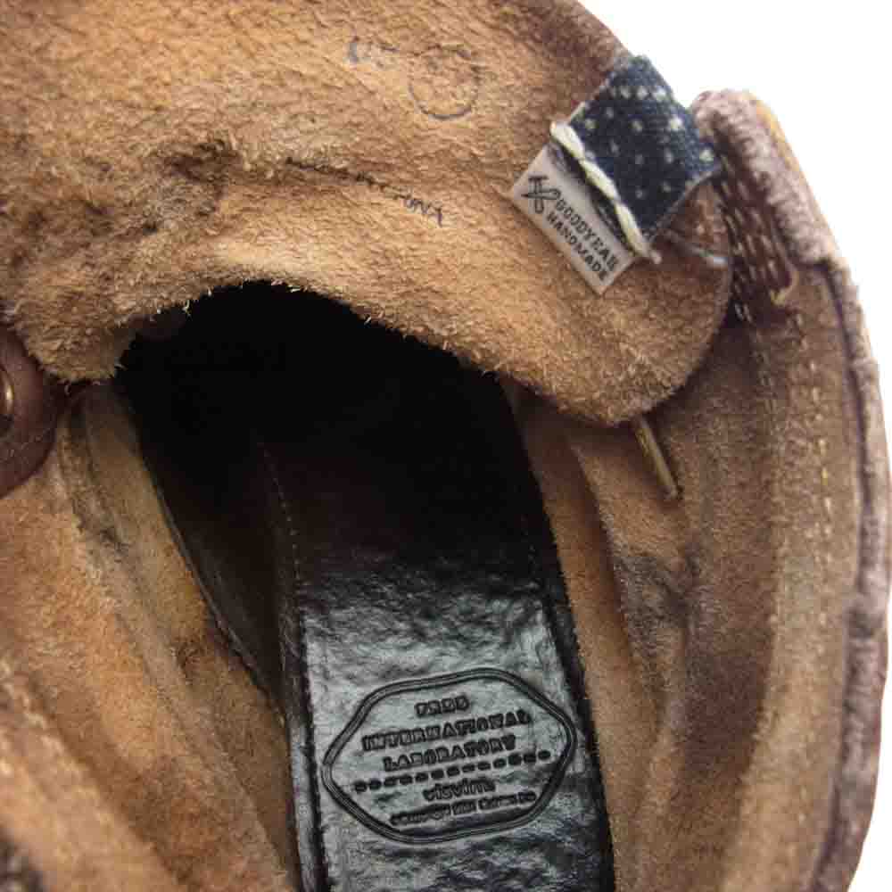 VISVIM ビズビム 22AW 0222902002002 ICT LAFAYETTE BOOTS 泥染め加工 ラファイエット ブーツ　 ブラウン系 US 8.5【中古】