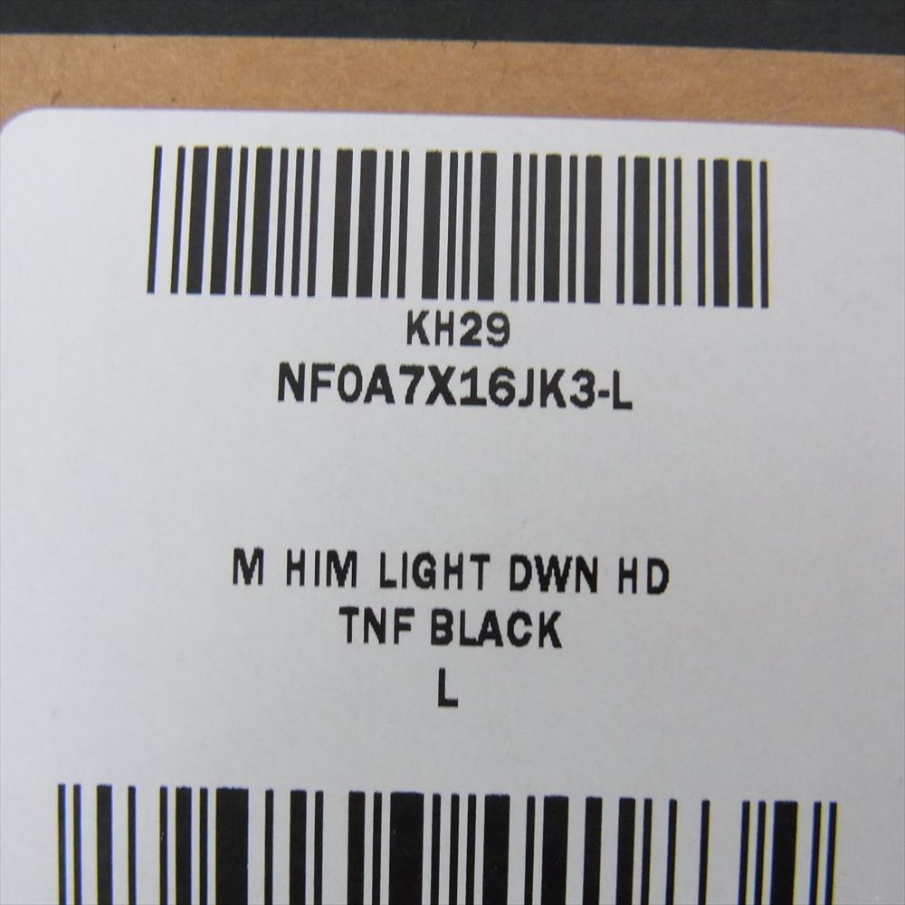 THE NORTH FACE ノースフェイス NF0A7X16 HIMALAYAN LIGHT DOWN HOODY ヒマラヤン ライトダウン フーディ ジャケット ブラック系 L【新古品】【未使用】【中古】
