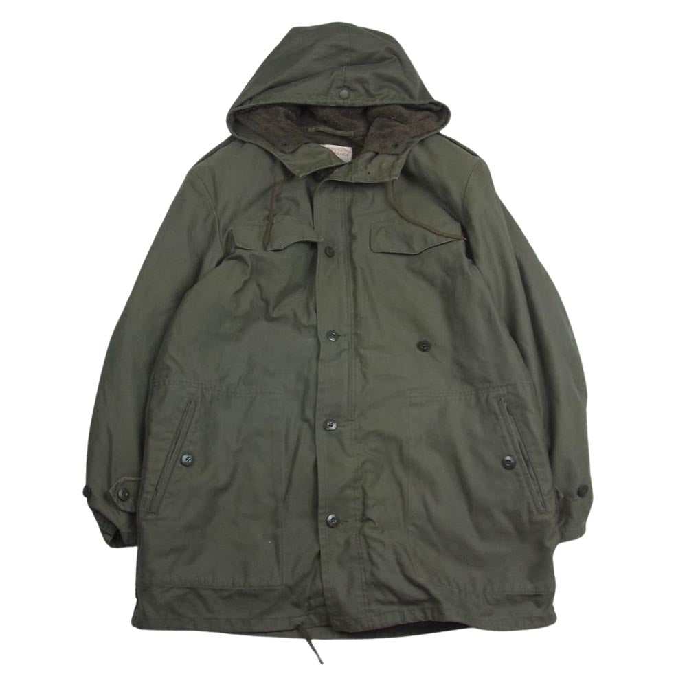マーカートシュルツ 8415-12-156-5726 ドイツ軍 ライナー付き モッズコート ミリタリー ジャケット カーキ系【中古】