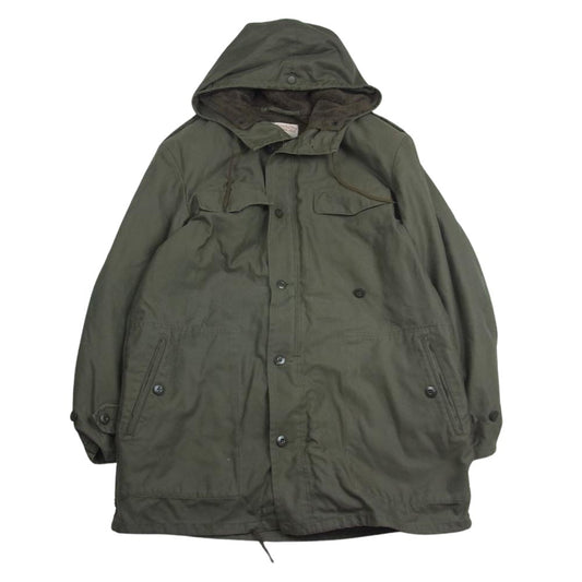 マーカートシュルツ 8415-12-156-5726 ドイツ軍 ライナー付き モッズコート ミリタリー ジャケット カーキ系【中古】
