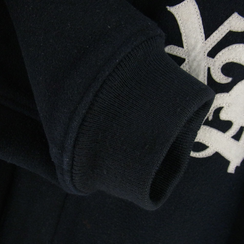 エクストララージ 143521 ウールメルトン 中綿 コーチジャケット ダークネイビー系 L【中古】